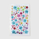 Un autocollant de fleur multicolore Image4