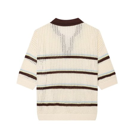 Pull En Maille Classique À Rayures Urbaines/De Bureau 2
