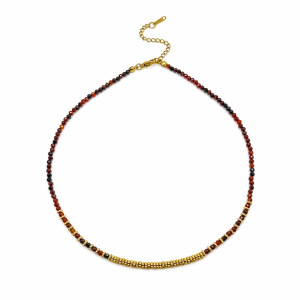 Colliers De Perles Pour Femmes En Acier Inoxydable, Zircon, Étanches, Couleur Or h5