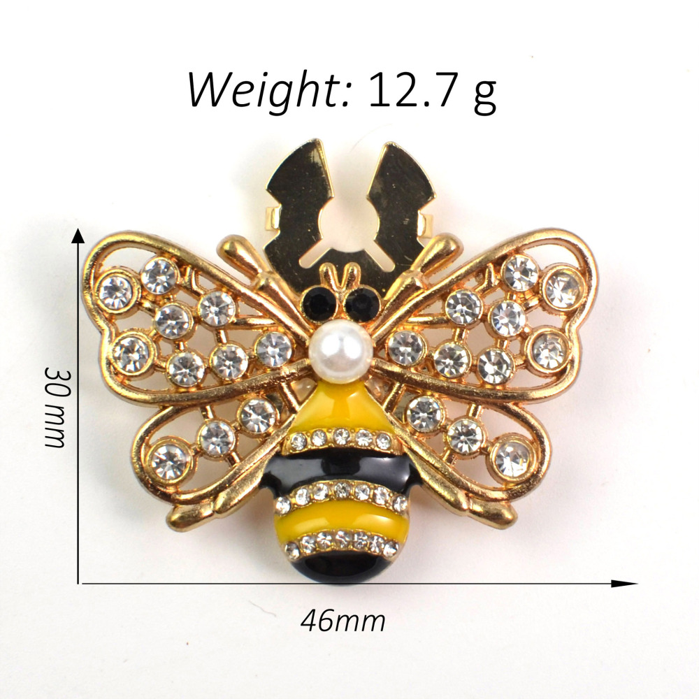 Boutons De Manchette En Métal Strass, Motif Animal Mignon, Collection De Luxe Image4
