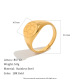Couleur or/Taille de bague 6/Style4 Image10