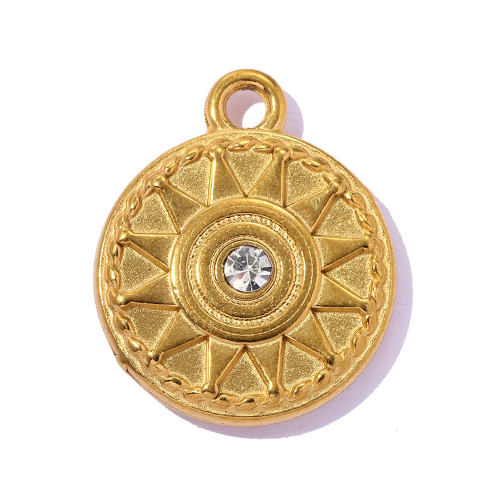 Pendentifs Pour Femmes En Acier Inoxydable Étanche, En Forme De Fer À Cheval, Avec Étoile Et Œil Du Diable, À Faire Soi-Même (Série Classique) Image4