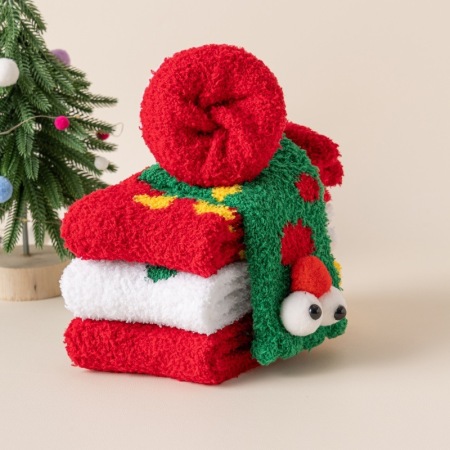 Chaussettes Mi-Mollet Mignonnes À Effet Rebondissant 2
