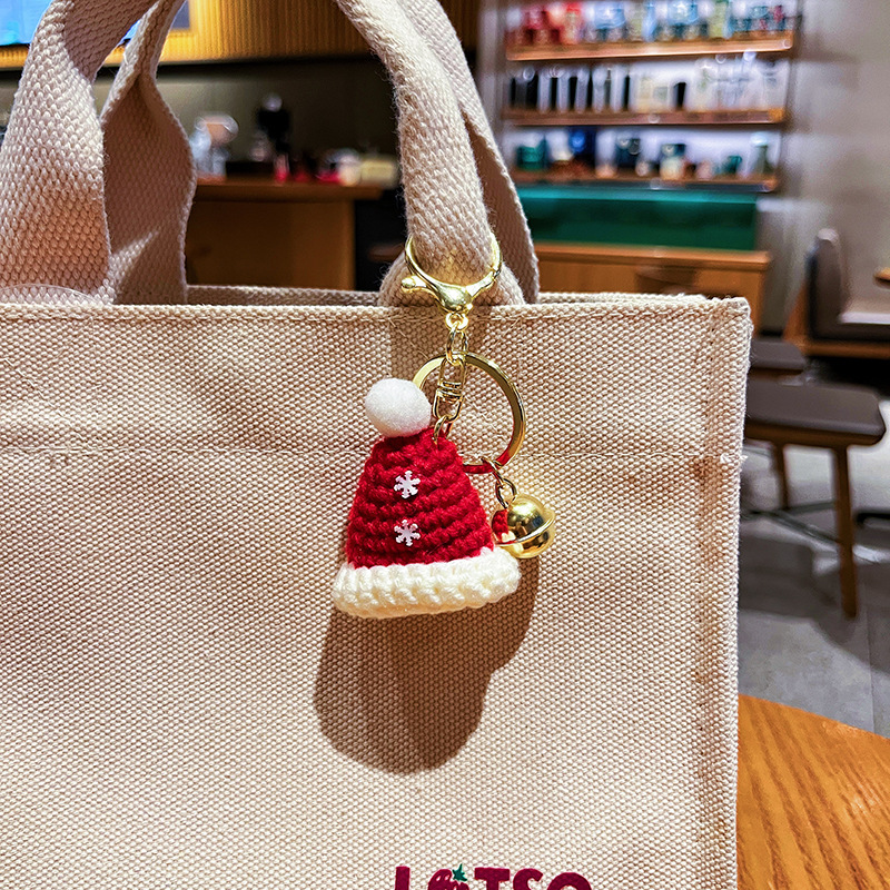 Porte-Clés Mignon En Laine De Noël h5Image3