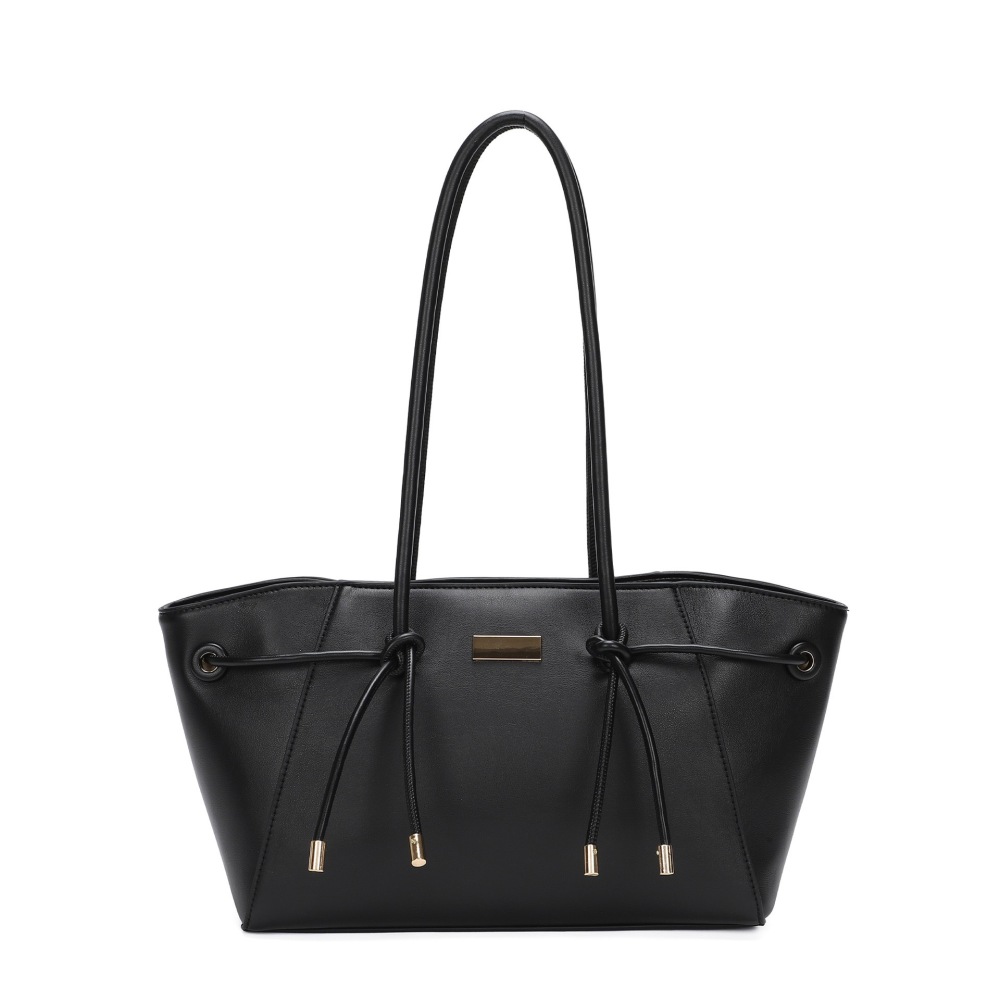 Sac Cabas Minimaliste Pour Femme En Pu Uni 