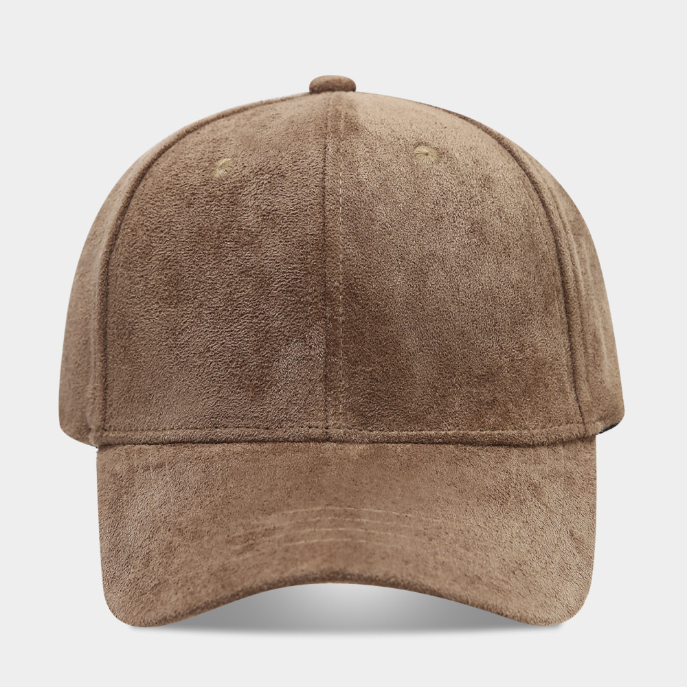 Casquette De Baseball En Daim Uni Simple Series Daily h5Image4