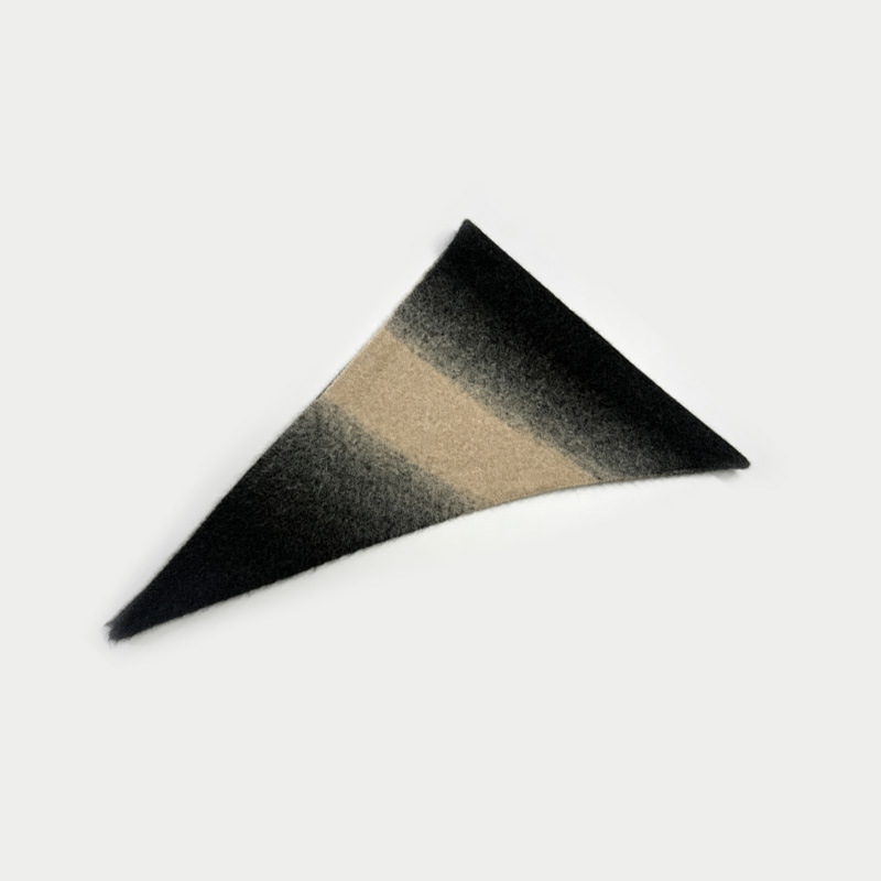 Écharpes Triangulaires En Laine Et Polyester, Dégradé De Couleurs, Collection Simple Series Daily