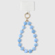 1 pendentif bleu 