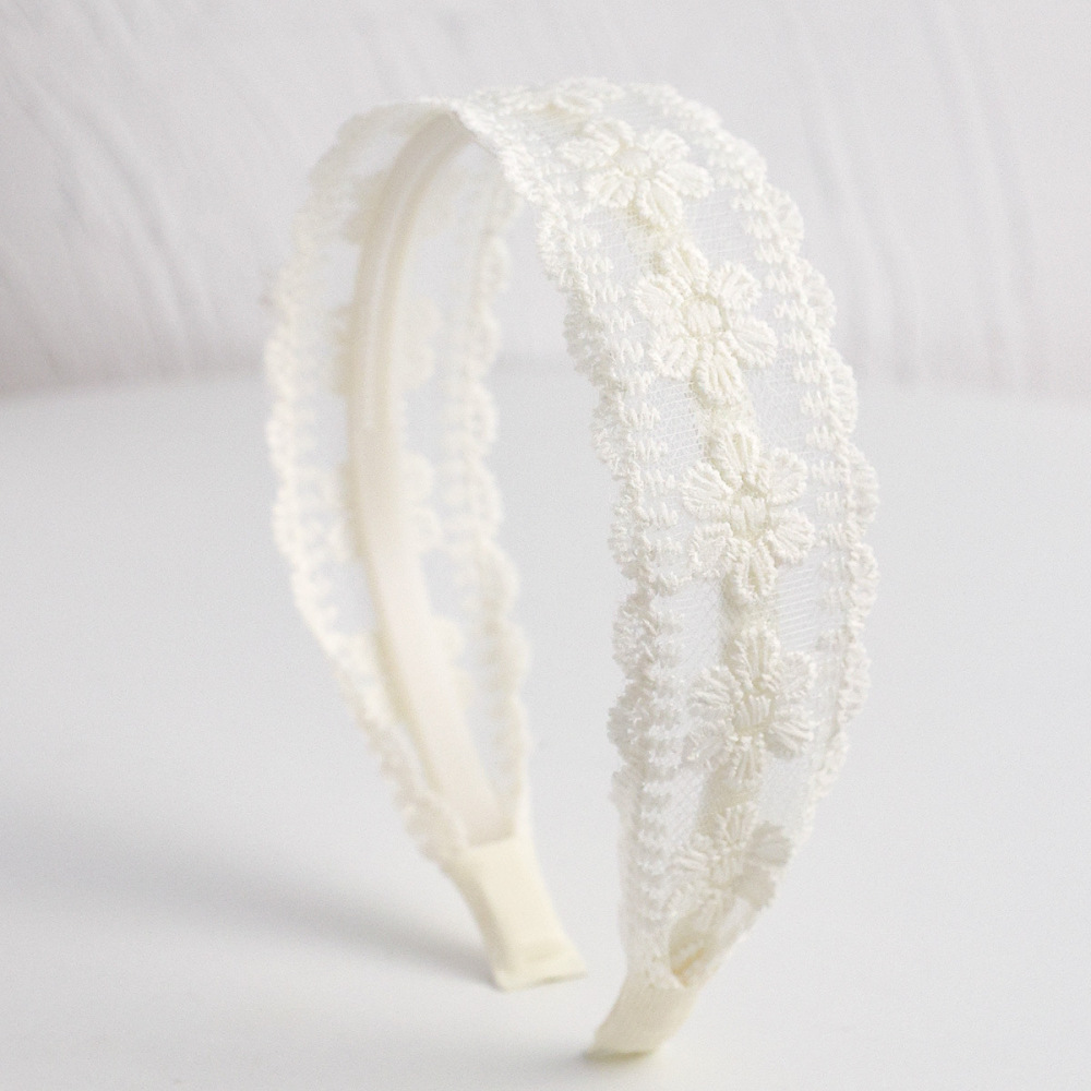 Bandeaux À Cheveux En Dentelle Ajourée, Élégants Et Unis, De La Série Romantique 