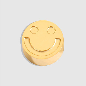 Pendentif Femme Simple Series Diy Étoile Souriante En Acier Inoxydable Étanche Couleur Or h5 