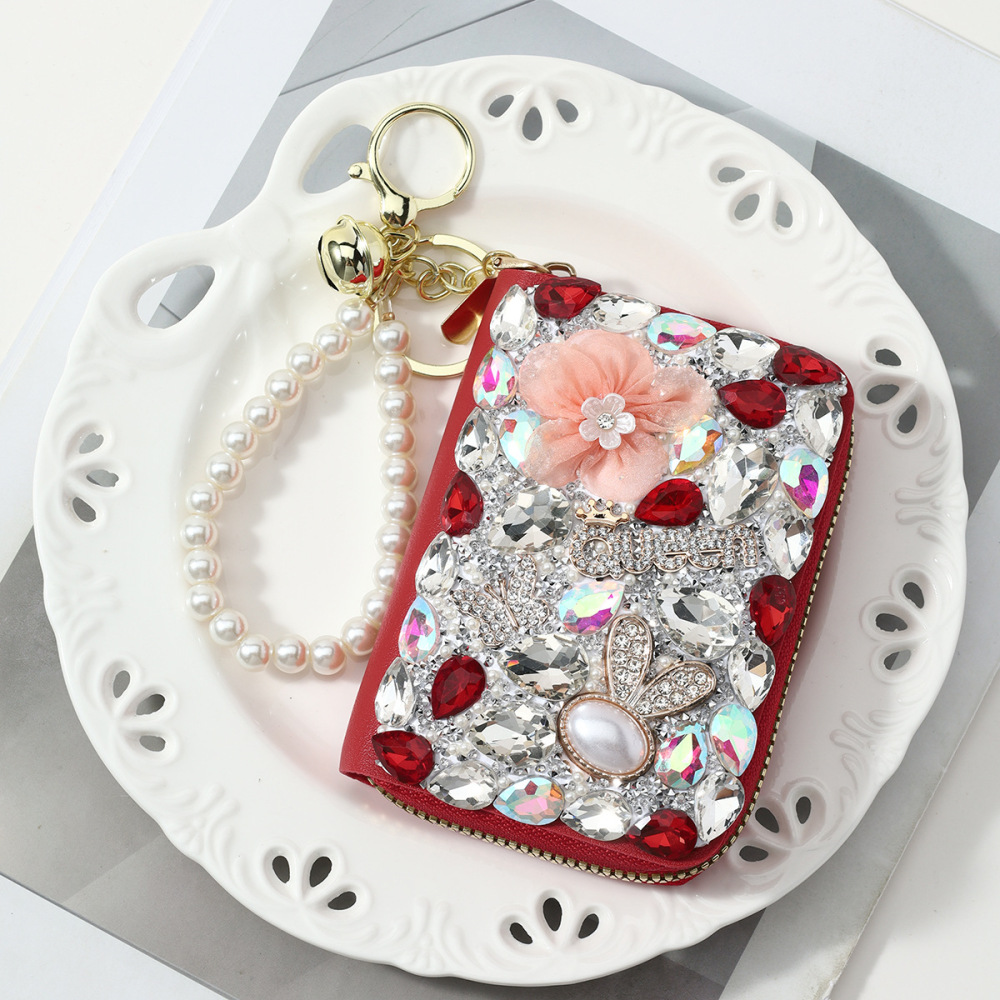 Breloques De Sac En Alliage, Perles En Forme De Goutte De Fleur, Collection Quotidienne Simple Series Image4