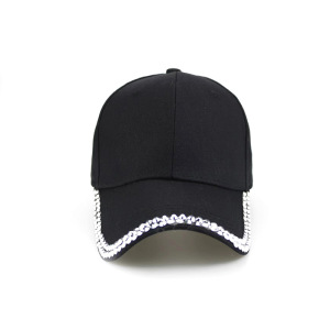 Casquette De Baseball En Coton Uni Couleur Simple De La Série Luxueuse h5 Image3