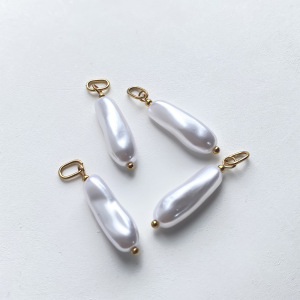 Pendentifs Pour Femmes En Acier Inoxydable Étanche, Couleur Or, Forme Irrégulière, À Faire Soi-Même, Série Simple h5 Image2