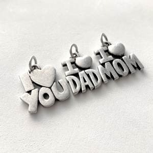 Pendentifs Pour Femmes En Acier Inoxydable Étanches, En Forme De Cœur Et De Lettre, Collection Simple Series Diy h5 Image4