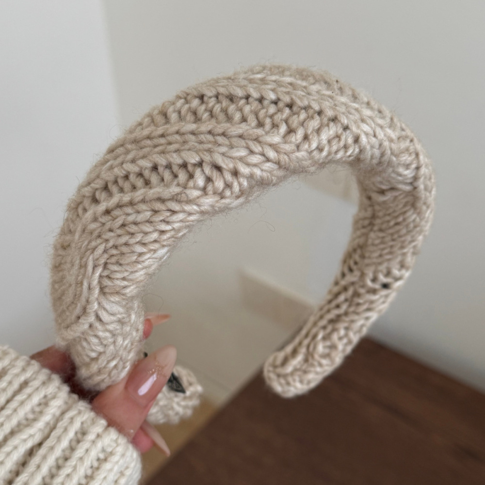Bandeaux À Cheveux Simples Pour Tous Les Jours, Couleur Unie, En Polyester Tissé