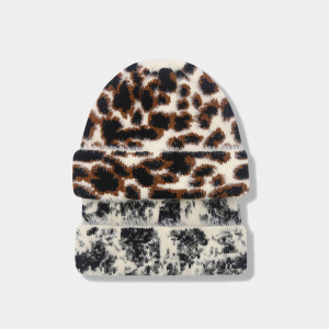 Bonnet En Polyester Imprimé Animal Multicolore Simple Series Retro Key h5 Image3