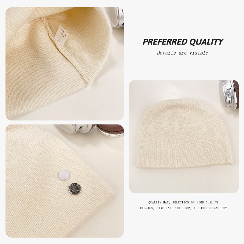 Bonnet Unisexe En Polyester Uni Simple Series Daily Image3