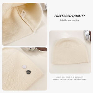 Bonnet Unisexe En Polyester Uni Simple Series Daily h5 Image3