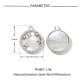 couleur argent/Style 1 