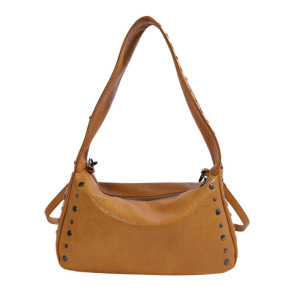 Sacs À Bandoulière Femme En Pu Clouté Style Streetwear h5 