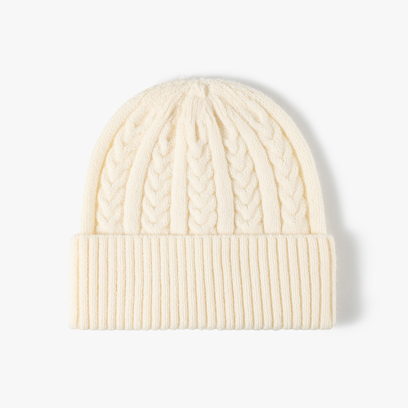 Bonnet En Fausse Fourrure Unie Simple Series Daily 