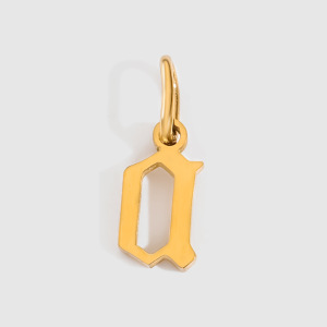 Pendentifs Femme Simple Series Diy En Acier Inoxydable Étanche Couleur Or h5 