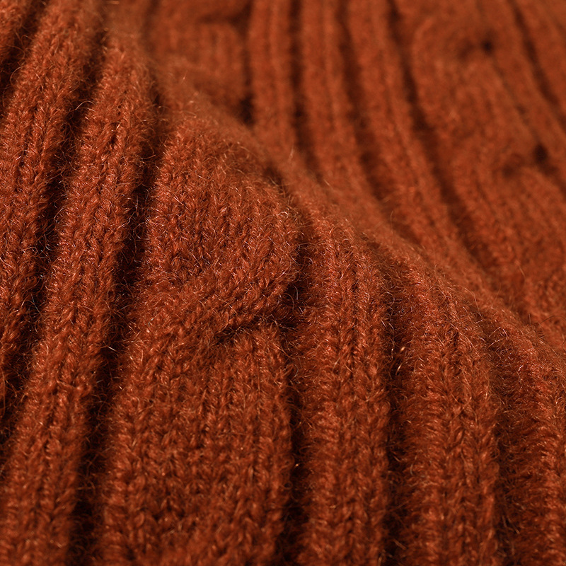 Bonnet En Laine Et Polyester Simple Series Daily De Couleur Mélangée Image3