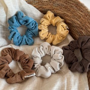 Chouchous En Polyester Uni Couleur De La Série Simple Daily h5 Image2
