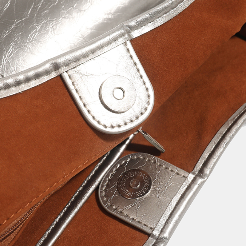 Sacs À Bandoulière Carrés Pour Femmes, Style Décontracté, Couleur Unie, En Pu h5Image6