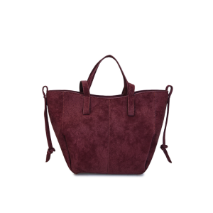 Sacs À Bandoulière Trapèze En Daim Uni, Style Décontracté h5 Image2