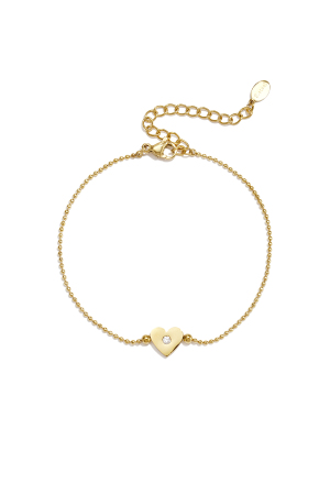 Bracelets À Breloques En Acier Inoxydable En Forme De Cœur, Collection Daily Simple, Bijoux Pour Femmes h5