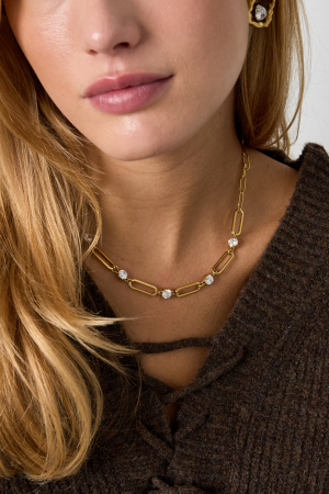 Colliers Pendentifs En Acier Inoxydable, Collection Cercle Simple Daily Simple, Bijoux Pour Femmes h5 Image2