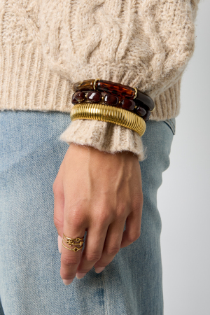 Bracelets En Perles Acryliques, Bijoux Simples Pour Femmes, Collection Daily Simple h5 Image2