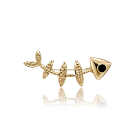 Broches En Métal Et Strass, Style Océanique, Couleur Unie, Collection Simple Series Daily Animal