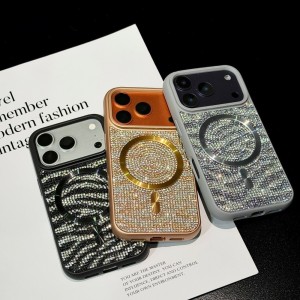 Superbes Coques De Téléphone À Imprimé Animal Multicolore Et Strass h5 Image4