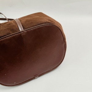 Sacs Cabas Minimalistes En Daim Uni Pour Femmes h5 Image5