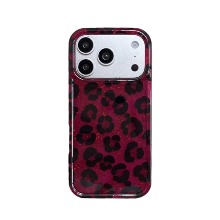 Coques De Téléphone À Imprimé Léopard Et Motifs Animaux, Style Rétro Simple