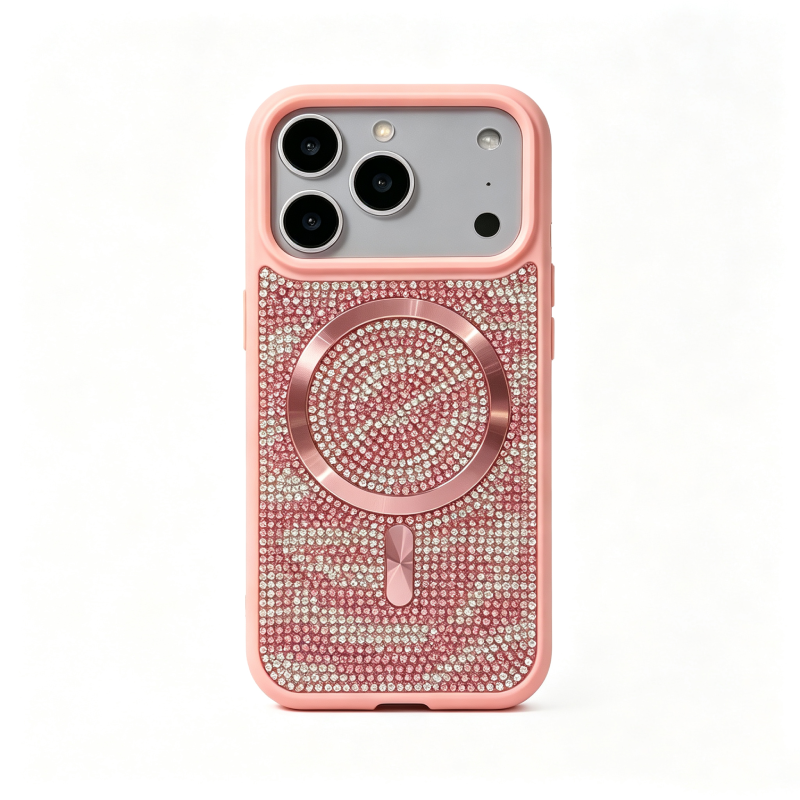 Superbes Coques De Téléphone À Imprimé Animal Multicolore Et Strass h5Image2