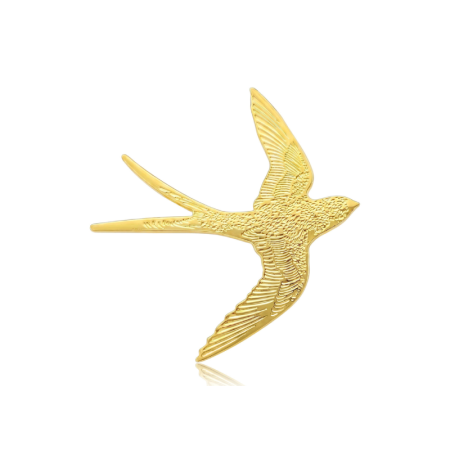 Broches En Métal Simple Series Daily Birds