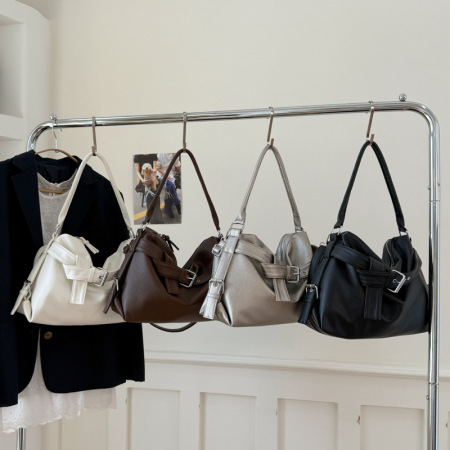 Sacs À Bandoulière Femme En Pu Uni Style Bureau 2