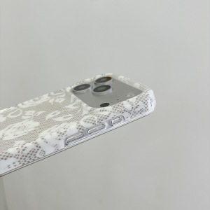 Coques De Téléphone Simples En Dentelle À Motif Floral Et Rose h5 Image5