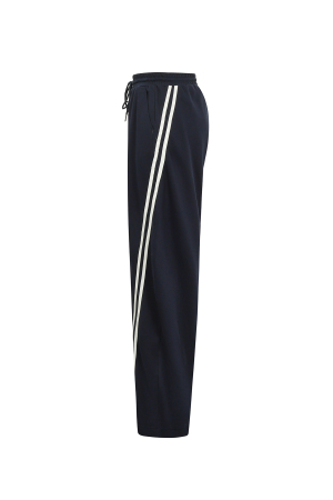 Pantalon Droit À Rayures Décontractées, Sans Rayures, En Fibre De Polyester (Polyester). h5 Image3