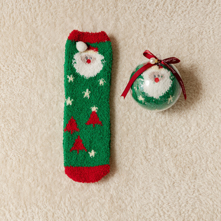 Chaussettes Mi-Mollet De Noël Mignonnes Et Rebondissantes