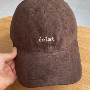 Casquette De Baseball Décontractée En Daim Uni Couleur Lettre De La Série Simple h5 Image5