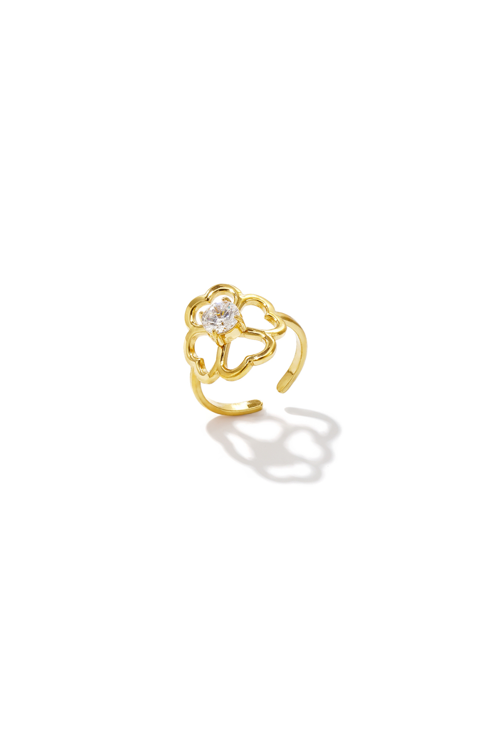 Bagues Minimalistes En Acier Inoxydable, Collection Fleur Simple Daily Simple, Bijoux Pour Femmes 