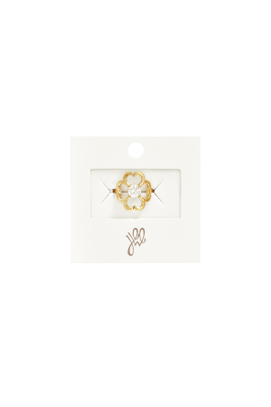 Bagues Minimalistes En Acier Inoxydable, Collection Fleur Simple Daily Simple, Bijoux Pour Femmes h5 Image3