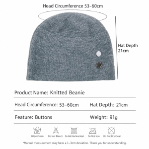 Bonnet Unisexe En Polyester Uni Simple Series Daily h5 Image4