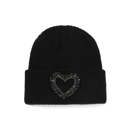 Bonnet En Polyester Uni De La Série Luxurious Daily Heart
