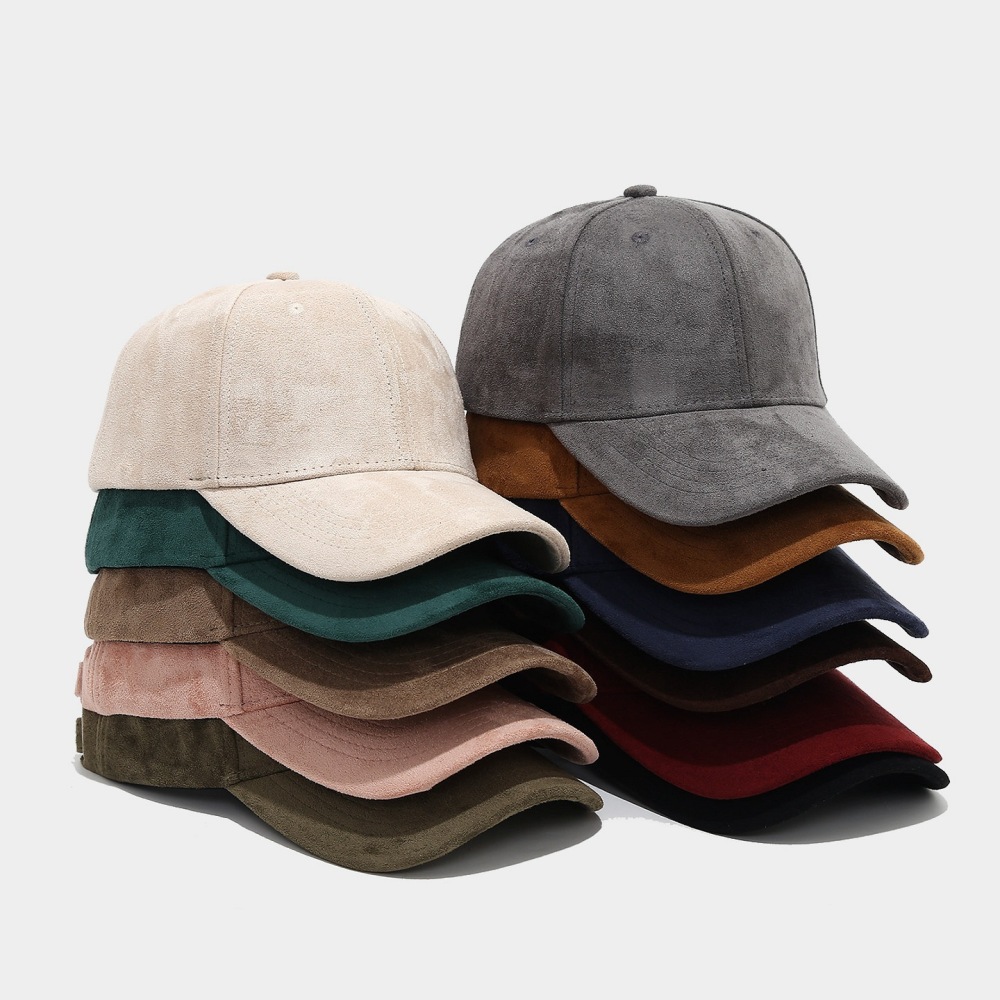 Casquette De Baseball En Daim Uni Simple Series Daily h5Image3
