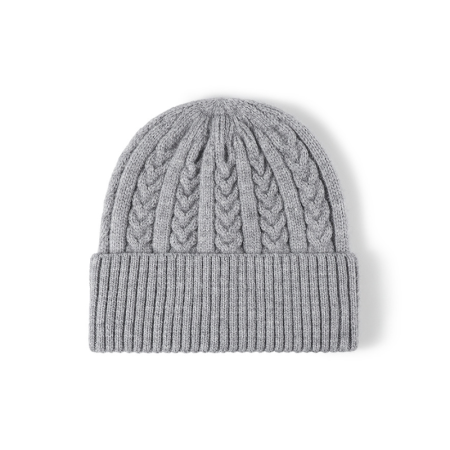 Bonnet En Fausse Fourrure Unie Simple Series Daily